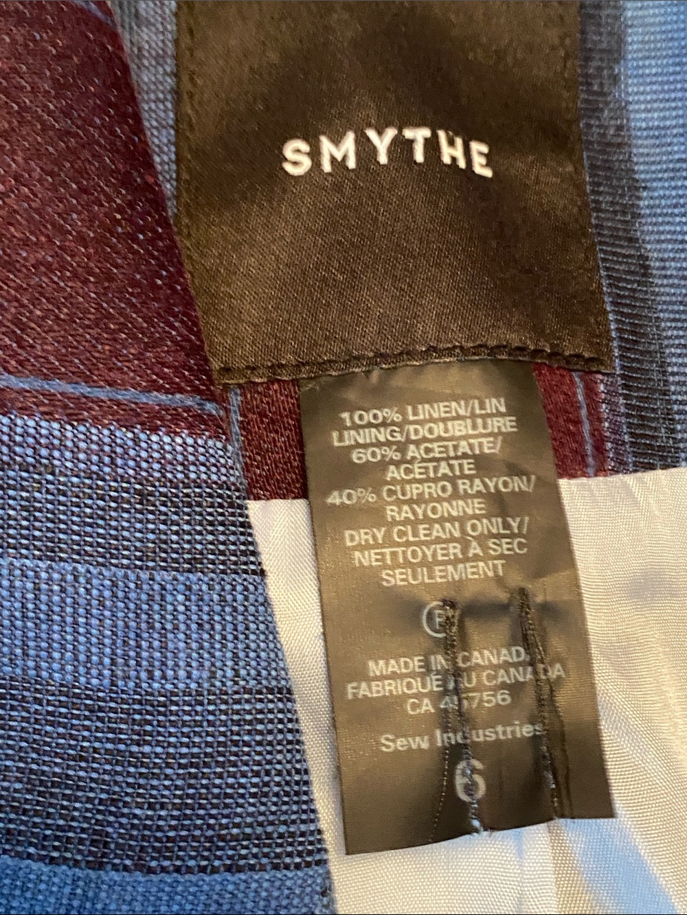 Smythe Pagoda Blazer ladies size 6 - Picture 2 of 8